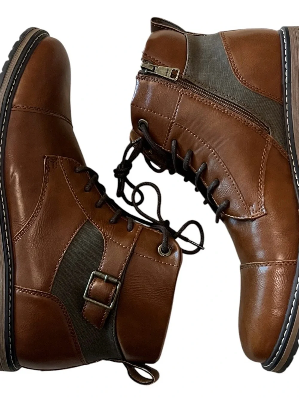 Madden By Steve Madden Men’s Lace-up Combat Boots